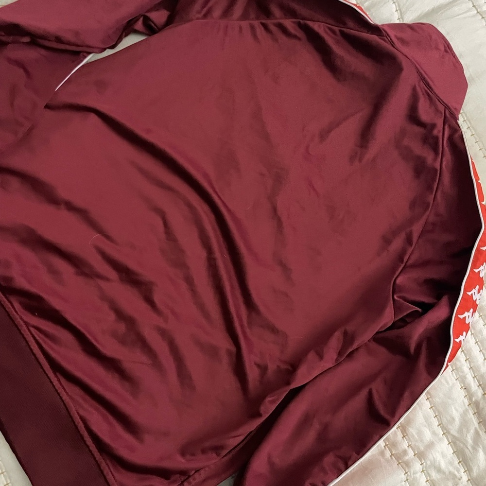 KAPPA 222 BANDA ANNISTON TRACK JACKET - RED DAHLIA/ORANGE FLAME - Large - Picture 6 of 10